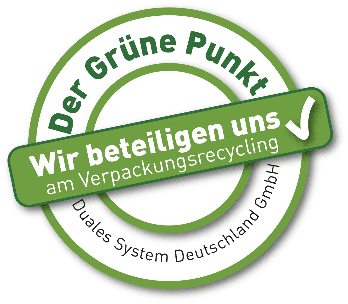 Bora beteiligt sich am Verpackungsrecycling Grüner Punkt