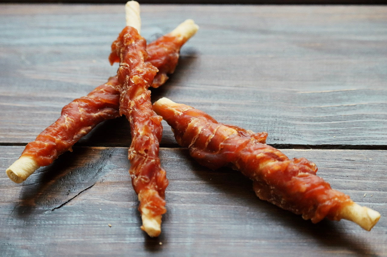 Kausticks mit Hähnchen