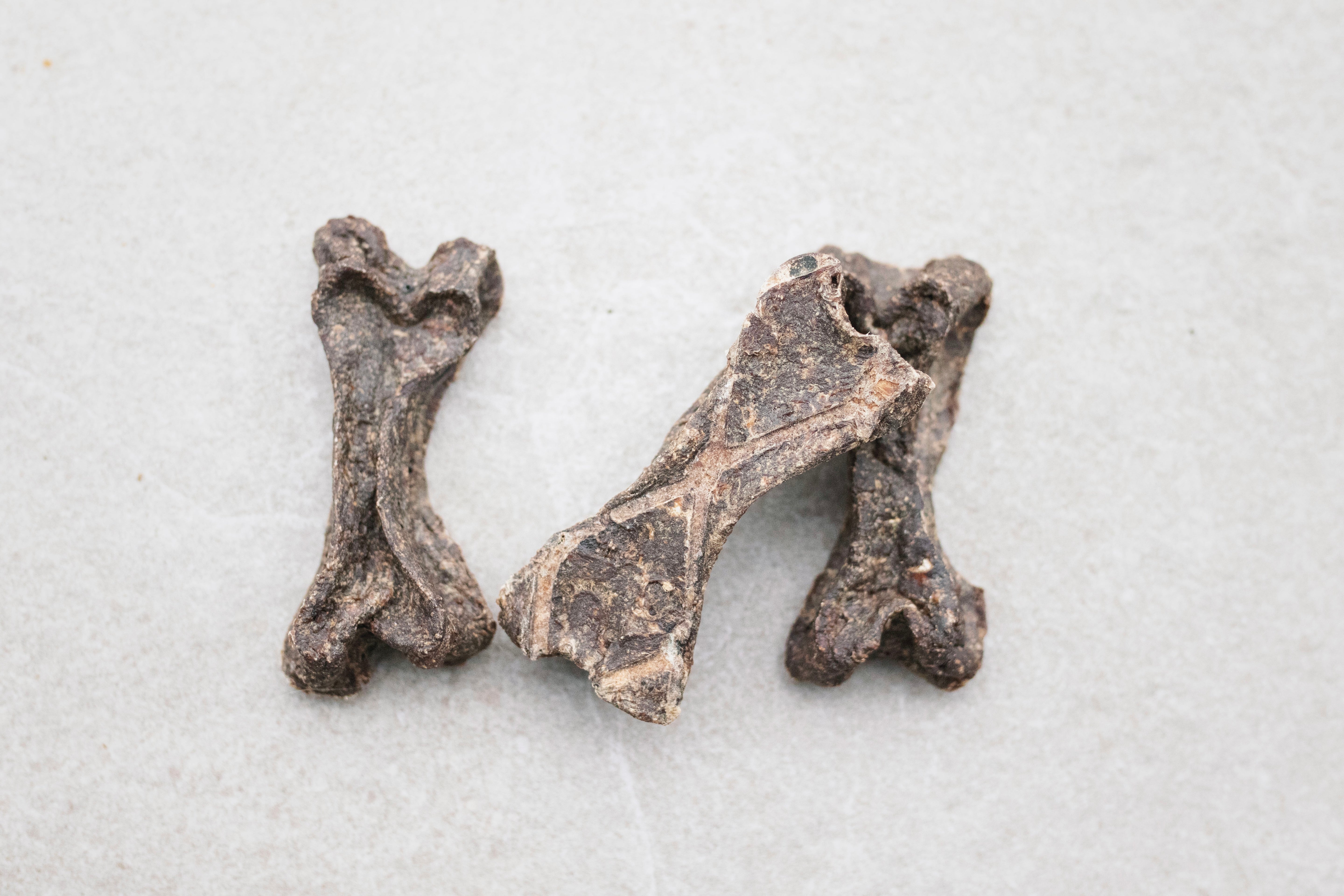 Straußenfleisch Knochen